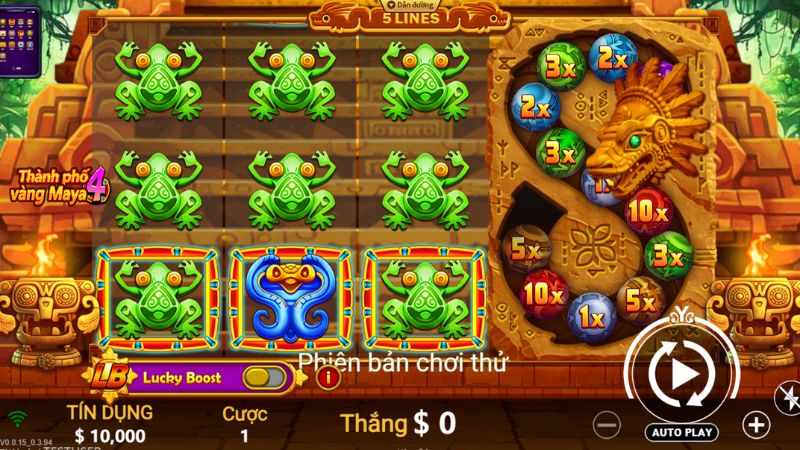 Giao diện game nổ hũ đẹp và thu hút 